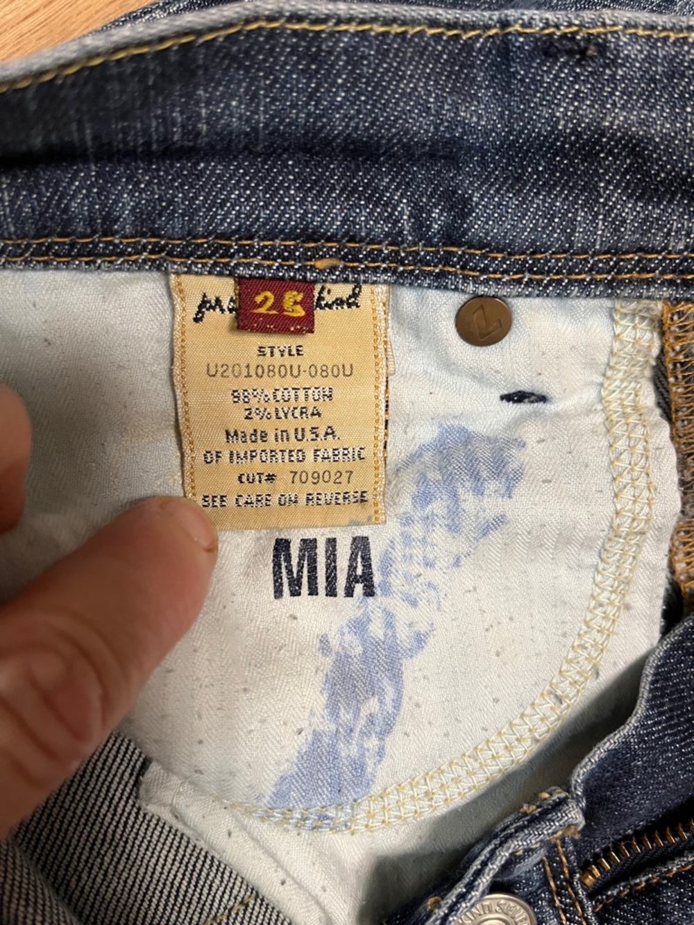 7FAM Mia Jeans 25 - Picture 3 of 5